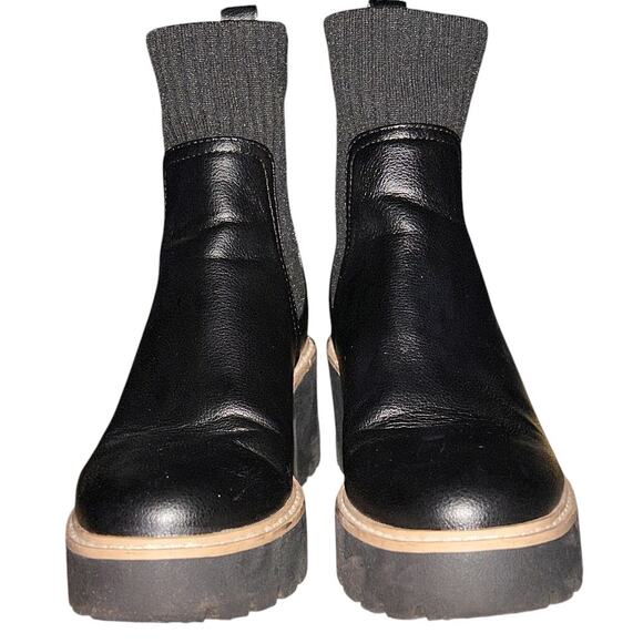 Dolce Vita Black Trooper Ankle Boots Women's 7 - Picture 2 of 7